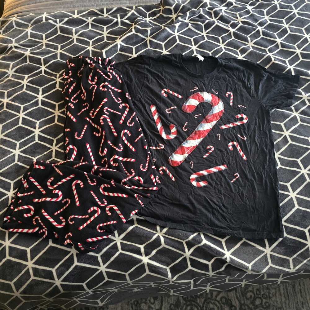 Candy Cane Pajama Set